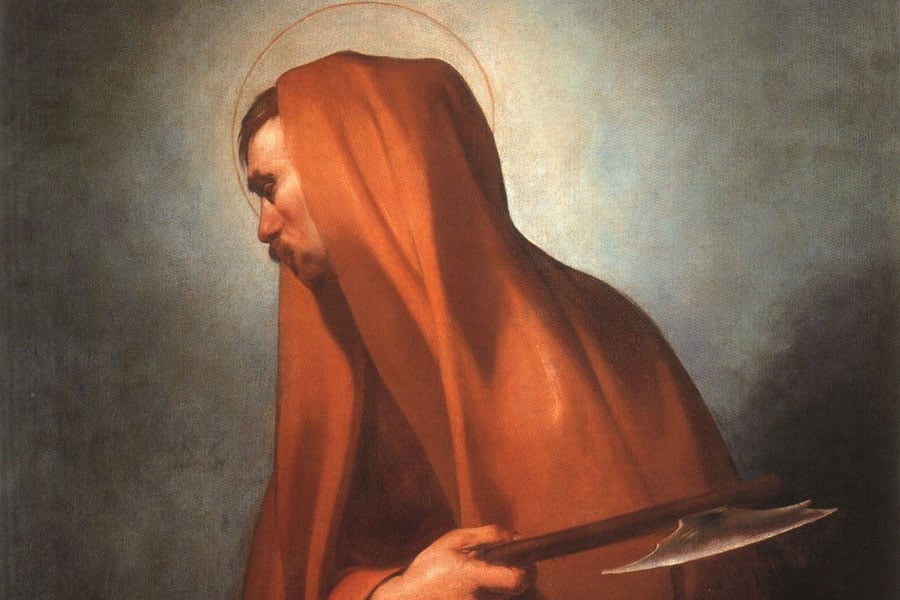 a painting of St. Jude